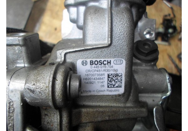 Паливний насос високого тиску ТНВД BOSCH Renault Clio IV, Kangoo III, Logan II, Sandero II, Lodgy, Dokker 1.5 dci, 8201434847, 167007358R, 0445010704, 167001056R 